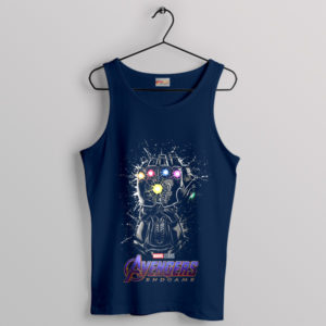 Eternal Snap Infinity Gauntlet Thanos Navy Tank Top