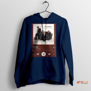 Eternal Song The Cranberries Zombie Navy Hoodie