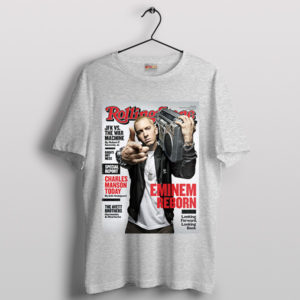 Evolution Eminem Reborn Album Art Sport Grey T-Shirt