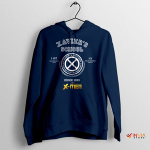 Evolution of Heroes Xavier's School Navy Hoodie