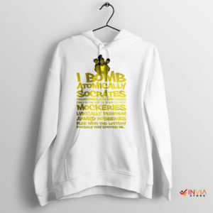 Explosion Wu-Tang I Bomb Atomically White Hoodie