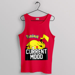 Expression Pikachu's Mood Mode Red Tank Top