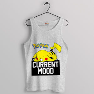 Expression Pikachu's Mood Mode Sport Grey Tank Top