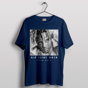 Face of Remembrance Juice WRLD Navy T-Shirt