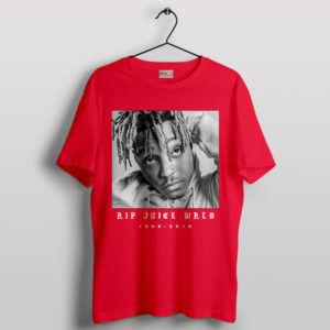 Face of Remembrance Juice WRLD Red T-Shirt