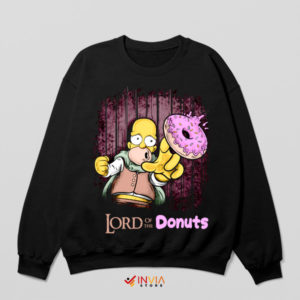 Fantasy Homer Lord of the Donuts Sweatshirt