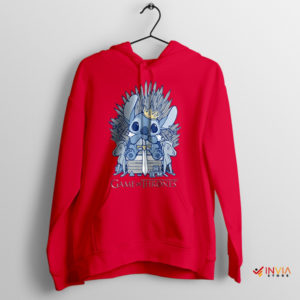 Fantasy Stitch Game of Thrones Chair Red Hoodie