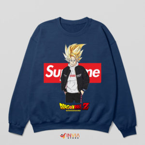 Fashion Fusion Goku Style Super Navy Sweatshirt