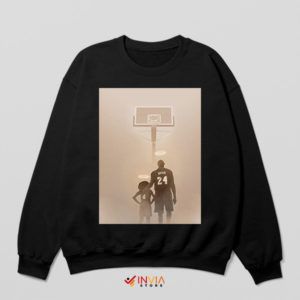 Father-Daughter Courtside Duo Kobe Black Sweatshirt
