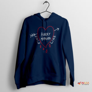 Fine Line Finesse Harry Styles Lover Navy Hoodie