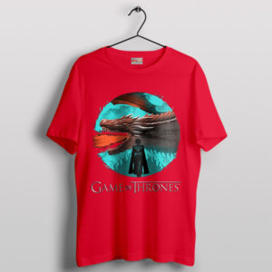 Fire and Art Dracarys Dragon GOT Red T-Shirt