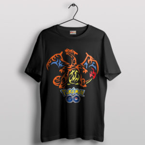 Firestorm Dark Charizard Pokemon T-Shirt