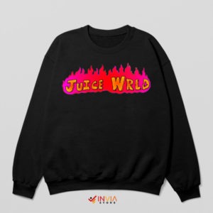 Flame of Immortality Juice WRLD Black Sweatshirt