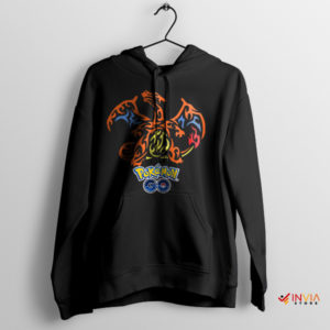 Flaming Fury Charizard Pokemon Fire Hoodie