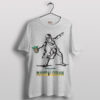 Floral Revolution Mando and Grogu Banksy T-Shirt