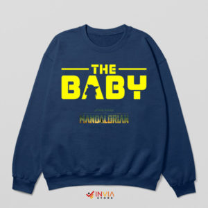 Force Awakens the Baby Jedi Navy Sweatshirt