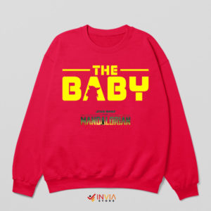 Force Awakens the Baby Jedi Red Sweatshirt