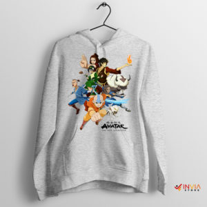 Friends of the Avatar Aang's Journey Sport Grey Hoodie