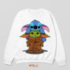 Galactic Guardians Stitch And Grogu Sweatshirt