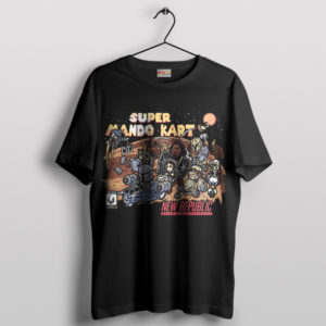 Galactic Kart Grand Prix Mario x Mando T-Shirt