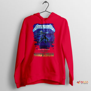 Galactic Thunder The Mandalorian Red Hoodie
