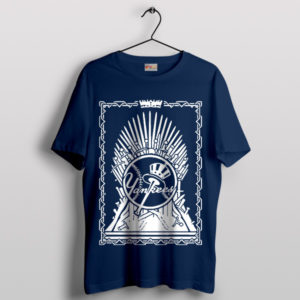 Game Yankees Symbol Iron Throne Navy T-Shirt