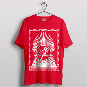 Game Yankees Symbol Iron Throne Red T-Shirt