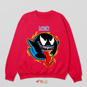 Ghostly Fusion Venom King Boo Red Sweatshirt
