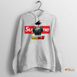 Goku's Motivation Just Do It DBZ Sport Grey Hoodie
