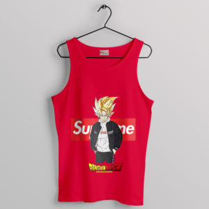 Goku's Super Saiyan Fashion DBZ Red Tank Top