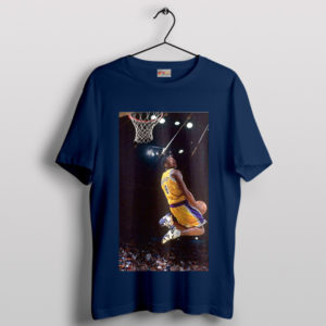 Greatness Kobe Bryant Legend Jump Navy T-Shirt