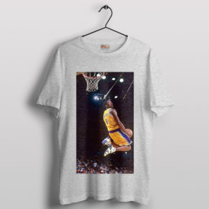 Greatness Kobe Bryant Legend Jump Sport Grey T-Shirt
