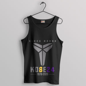 Greatness Kobe's 8 and 24 Mamba Black Tank Top