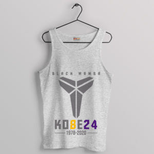 Greatness Kobe's 8 and 24 Mamba Sport Grey Tank Top