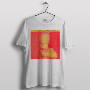 Groovy Suburban Style Lawns Baby Sport Grey T-Shirt