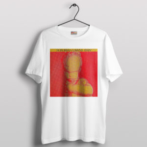 Groovy Suburban Style Lawns Baby White T-Shirt