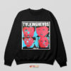 Groovy Talking Heads Remain in Light Sweatshirt