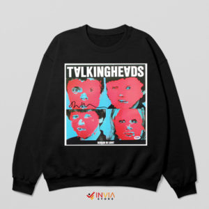 Groovy Talking Heads Remain in Light Sweatshirt