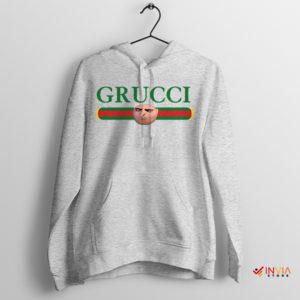 Grucci Fashion Despicable Me Gru Sport Grey Hoodie