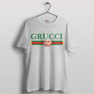 Grucci Glamour Despicable Me Gru Sport Grey T-Shirt