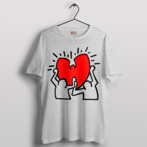 Haring's Graffiti Wu-Tang's Flow Sport Grey T-Shirt