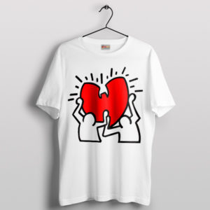 Haring's Graffiti Wu-Tang's Flow White T-Shirt