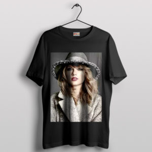 Hat-tastic Swift Magazine Cover Inspired Black T-Shirt