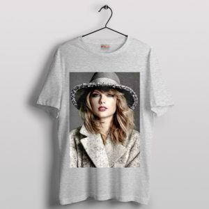 Hat-tastic Swift Magazine Cover Inspired Sport Grey T-Shirt