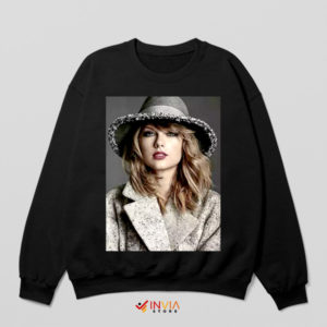 Hat-titude Swift Magazine Cover Black Sweatshirt