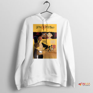 Heartbeat on the Court Love Basketball Hoodie