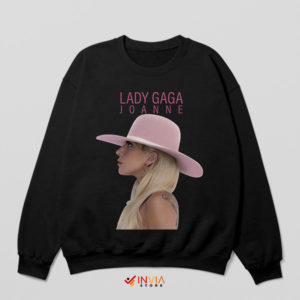 Heartfelt Joanne Melody Lady Gaga Black Sweatshirt