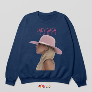 Heartfelt Joanne Melody Lady Gaga Navy Sweatshirt
