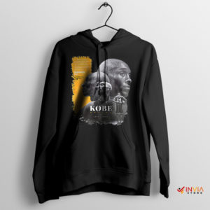Heartfelt Tribute Kobe Mamba Love Black Hoodie