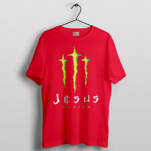 Heavenly Hope Jesus Savior Energy Red T-Shirt
